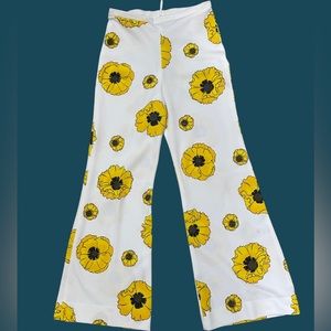 Vintage floral pants